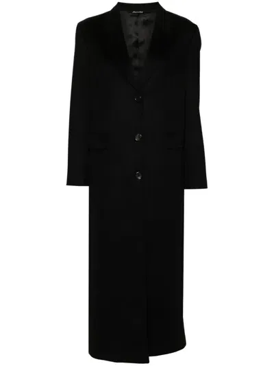 Eraldo Wool Coat In Black