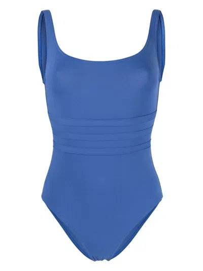 Eres Low-back One-piece Swimsuit In Blue