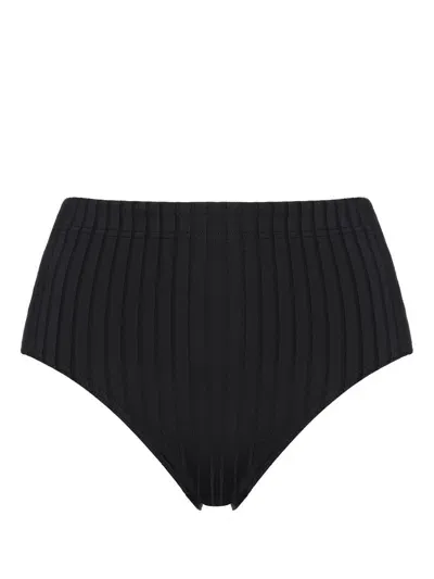 Eres Costa High-waisted Bikini Bottoms In Black