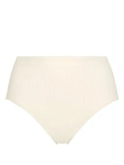 Eres Costa High-waisted Bikini Bottoms In White