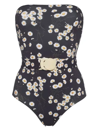 Eres Courtois Floral-print Swimsuit In Imprime Romance