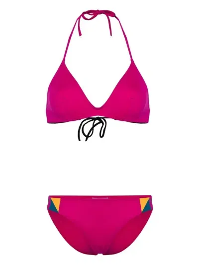 Eres Cubisme Poési Bikini In Fuchsia