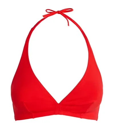 Eres Gang Bikini Top In Red