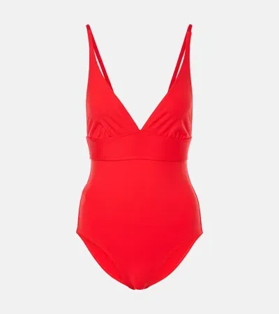 Eres Larcin Triangle Tank One-piece Swimsuit In Brugnon