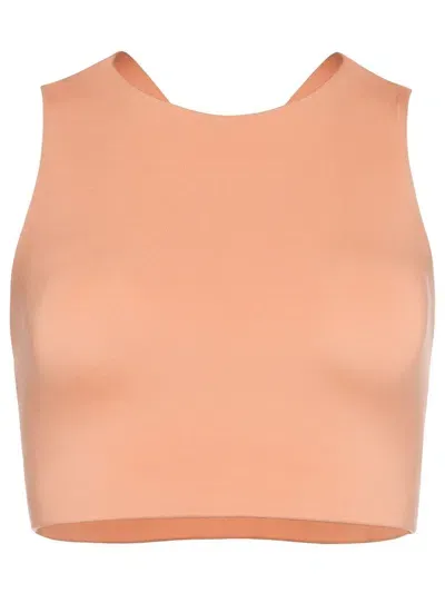 Eres Laura Crop Top In Pink