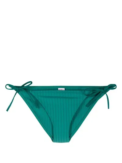 Eres Punch Side-tie Bikini Bottoms In Green