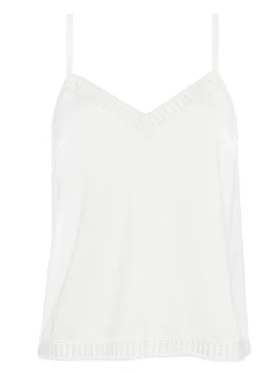 Eres Sandra V-neck Camisole In White