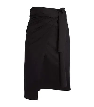 Eres Short Tanagra Sarong In Black