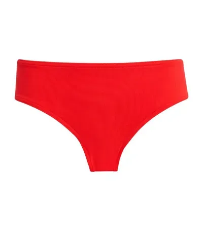 Eres Scarlett Bikini Bottoms In Red