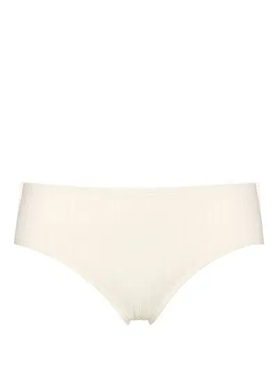 Eres Terra Ribbed Bikini Bottoms In White