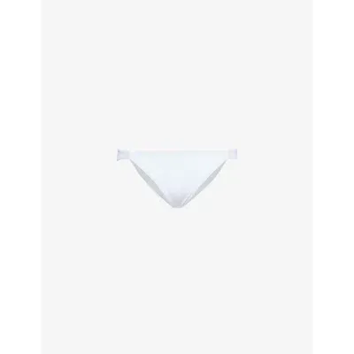 Eres Cavale Low-rise Bikini Bottoms In Blanc