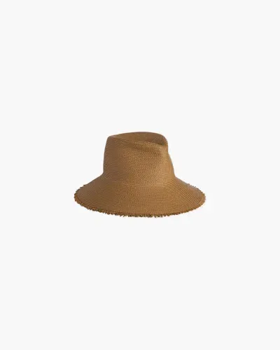 Eric Javits Squishee® A List - Packable Fedora Hat In Honey