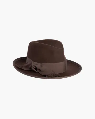 Eric Javits Tyler Hat In Brown