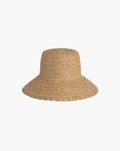 Eric Javits Valeria Bucket Hat In Originalpeanut