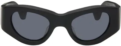 Erl Bro Cat-eye Sunglasses In Black