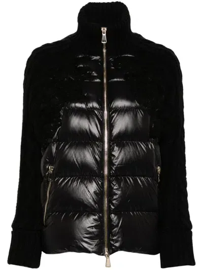 Ermanno Down Jacket In Black