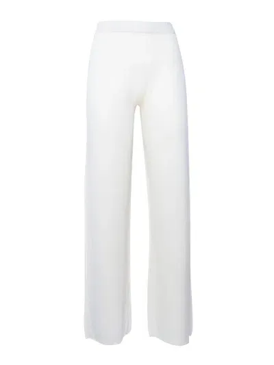 Ermanno Ermanno Scervino Knitted Pants In White