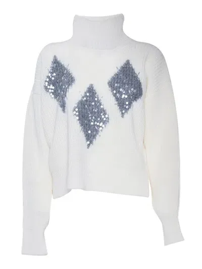 Ermanno Ermanno Scervino Sweater In White