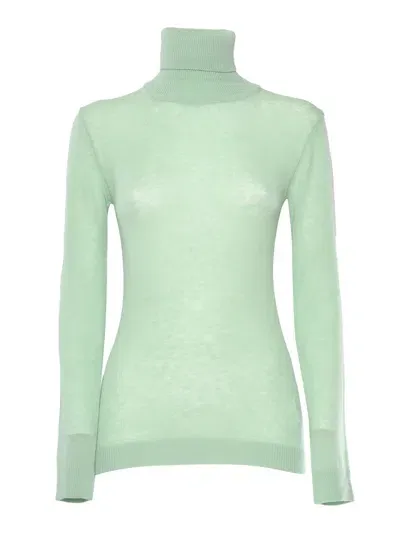 Ermanno Ermanno Scervino Turtleneck Sweater In Green