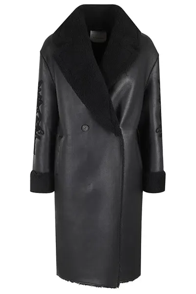 Ermanno Firenze Cappotto In Black