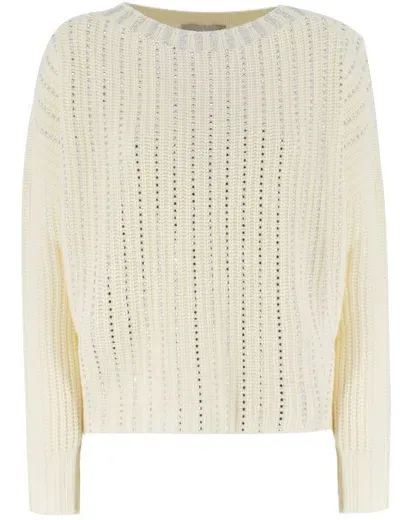 Ermanno Firenze Jumper In Off White