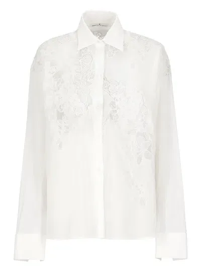 Ermanno Scervino Cotton Shirt In White