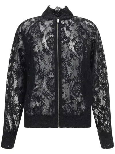 Ermanno Scervino Jacket In Black