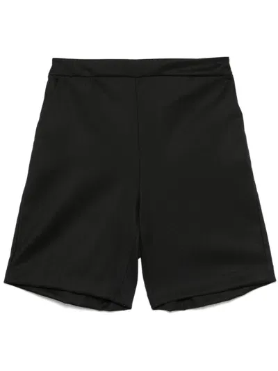 Ermanno Scervino High-waisted Shorts In Black