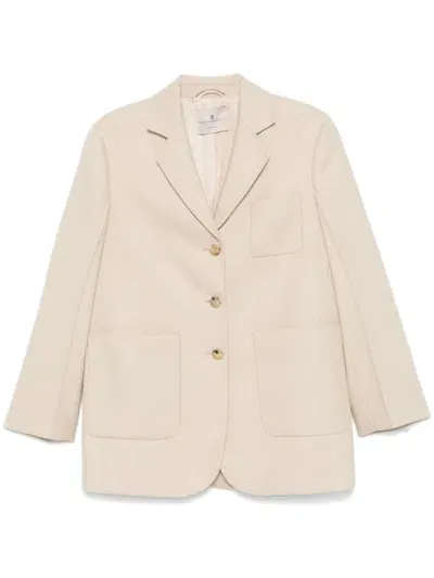 Ermanno Scervino Jacket In Neutral