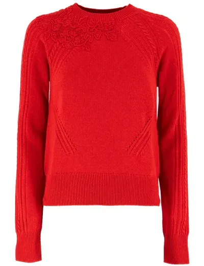 Ermanno Scervino Jumper In Rococco Red