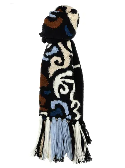 Ermanno Scervino Maxi Fringed Scarf In 多色的