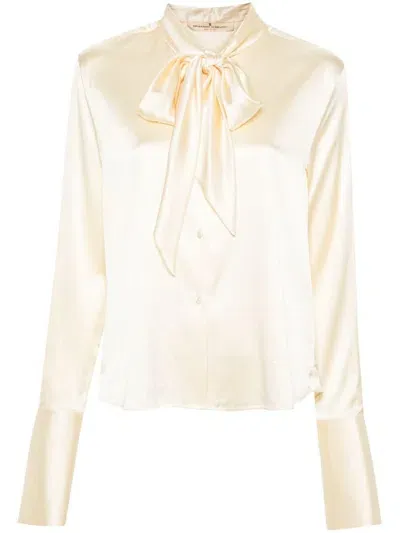 Ermanno Scervino Shirt In Yellow