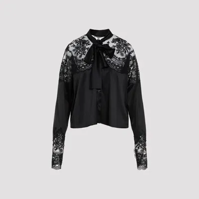 Ermanno Scervino Shirt In Black