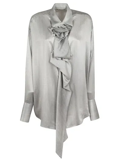 Ermanno Scervino Shirt In Grey