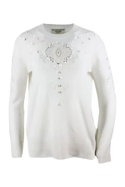 Ermanno Scervino Sweater In White