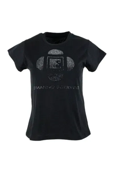 Ermanno Scervino T-shirt In Black