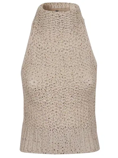 Ermanno Scervino Top In Neutrals