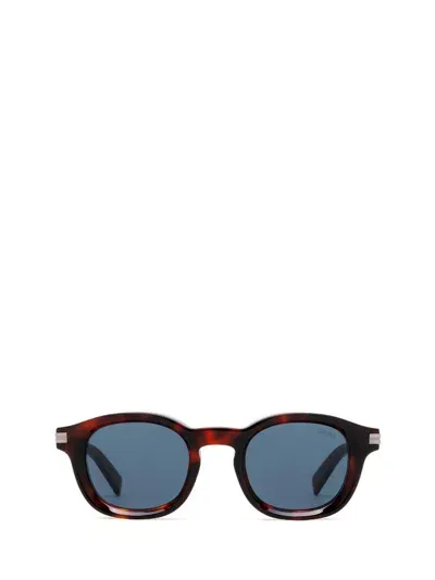 Ermenegildo Zegna Round Frame Sunglasses In Multi