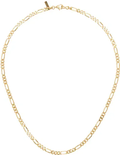 Ernest W Baker Gold Chain Necklace In Gold Plated Silver