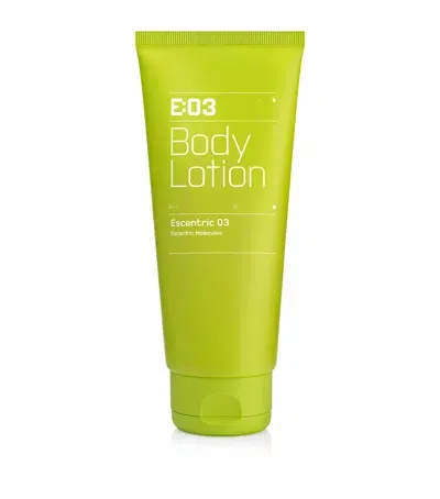 Escentric Molecules Escentric 03 Body Lotion In White