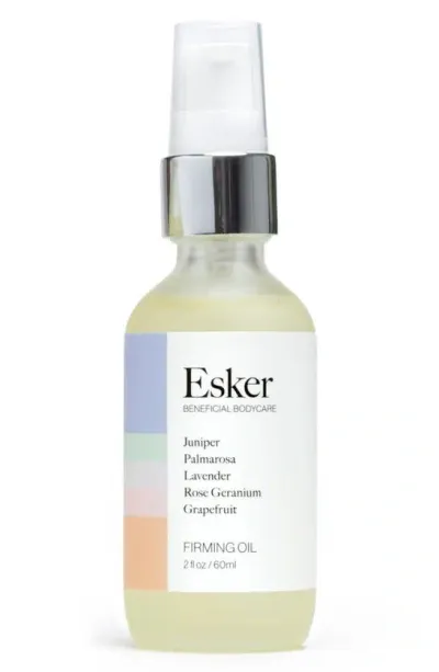 Esker Firming Body Oil In White