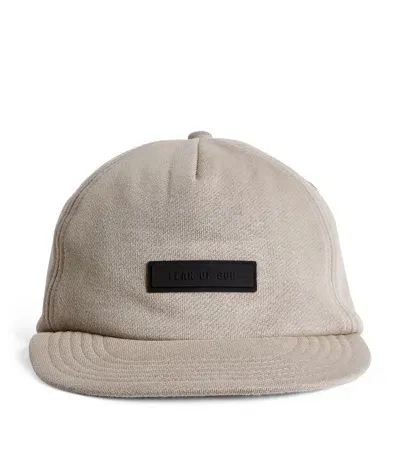 Essentials Kids' Logo Baseball Cap In Grey