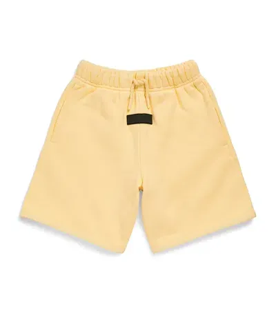 Essentials Kids' Logo Sweatshorts In Yellow