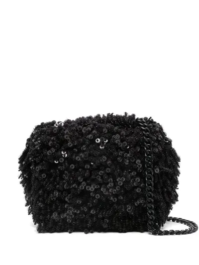 Essentiel Antwerp Geraldo Cross Body Bag In Schwarz