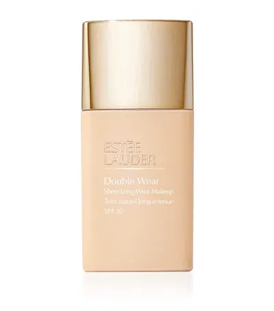 Estée Lauder Double Wear Sheer Long-wear Foundation Spf20 In Ivory