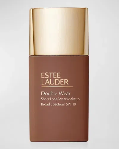 Estée Lauder Double Wear Sheer Matte Longwear Makeup - Spf 19 In C. C./rich Umber (extra Deep With Rich 