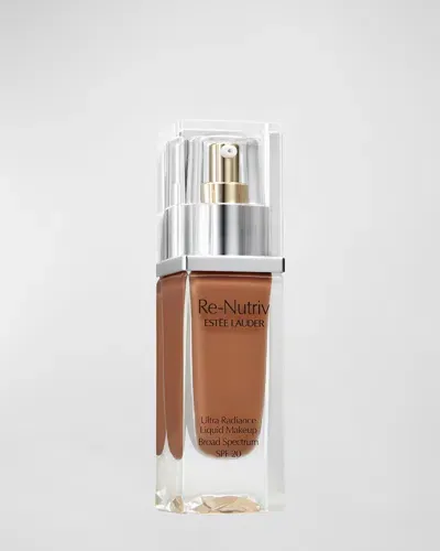 Estée Lauder Re-nutriv Ultra Radiance Liquid Foundation Spf 20 In C Rich Cocoa (very Deep With Cool Subtle