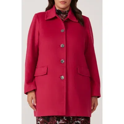 Estelle Charm Coat In Azalea