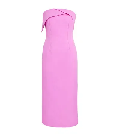 E.stott Ines Midi Dress In Pink