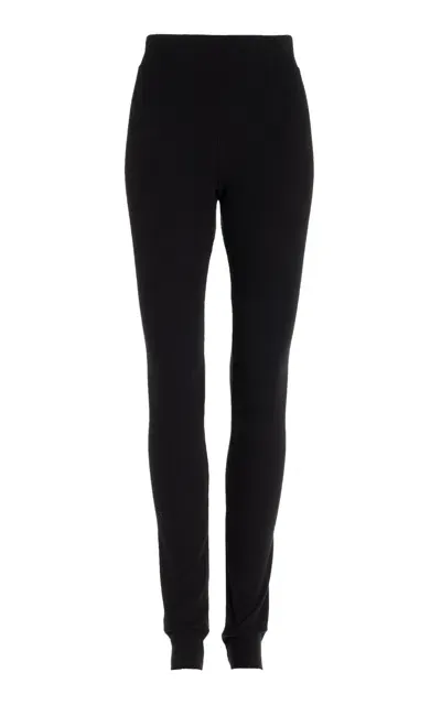 Éterne High-waisted Leggings In Black